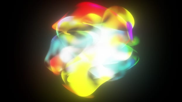 Magic orb. Computer generated 3d render
