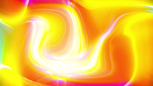 Neon wave. Computer generated 3d render