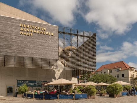Exterior view of the German Emigration Center Museum, Bremerhaven, Germany