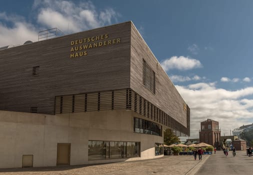 Exterior view of the German Emigration Center Museum, Bremerhaven, Germany