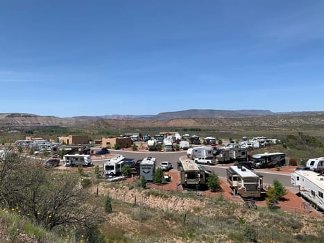 RV Resort in Arizona under the desert sun