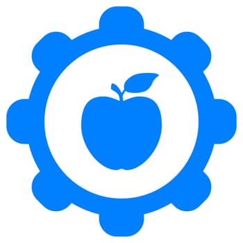 Apple and wheel