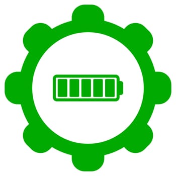 Battery and wheel