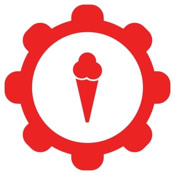 Ice cream and wheel
