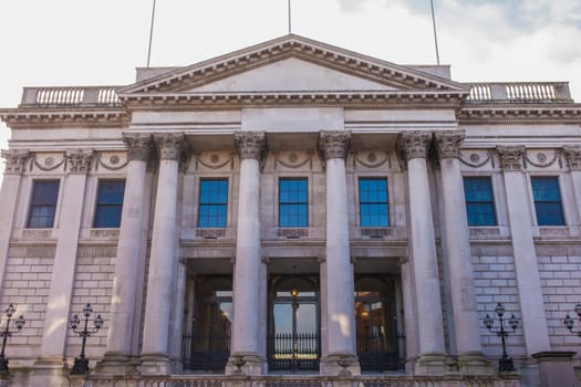 City Hall building, 19th century Neo-Classical building, Dublin, Republic of Ireland
