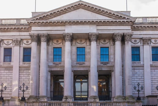 City Hall building, 19th century Neo-Classical building, Dublin, Republic of Ireland