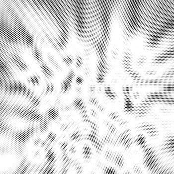 Halftone Pattern. Set of Dots. Dotted Texture on White Background. Overlay Grunge Template. Distress Linear Design. Fade Monochrome Points. Pop Art Backdrop.
