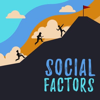 Inspiration showing sign Social FactorsThings that influences lifestyle Cultural Differences, Conceptual photo Things that influences lifestyle Cultural Differences Businesswoman presenting business proposal and updates on board.