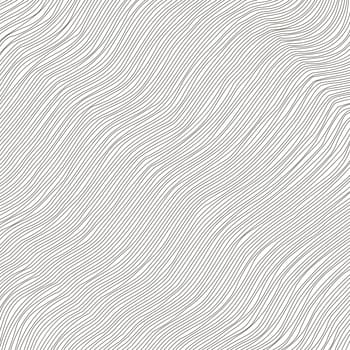 Wave Stripe Background. Grunge Line Textured Pattern.