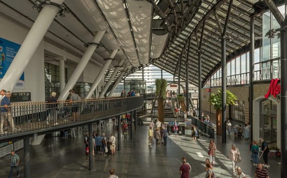 interior view of the Klimahaus museum, Bremerhaven, Germany
