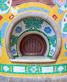 Palace of Catalan Music or Palau de la Musica Catalana. Former ticket box