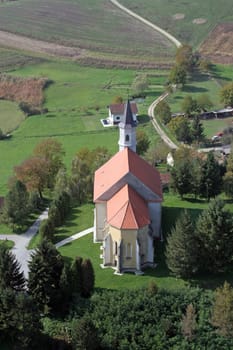 Church of the Assumption of the Virgin Mary in Glogovnica, Croatia