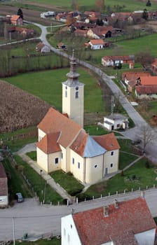 Parish Church of the Visitation of the Virgin Mary in Cirkvena, Croatia