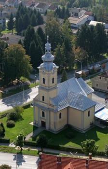 Parish church of Saint Joseph in Grubisno Polje, Croatia