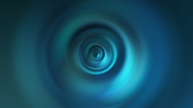 Magic tunnel. Computer generated 3d render