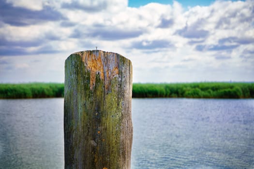 Zingster Strom river at the port of Zingst, Fischland-Darß, Mecklenburg-West Pomerania, Germany
