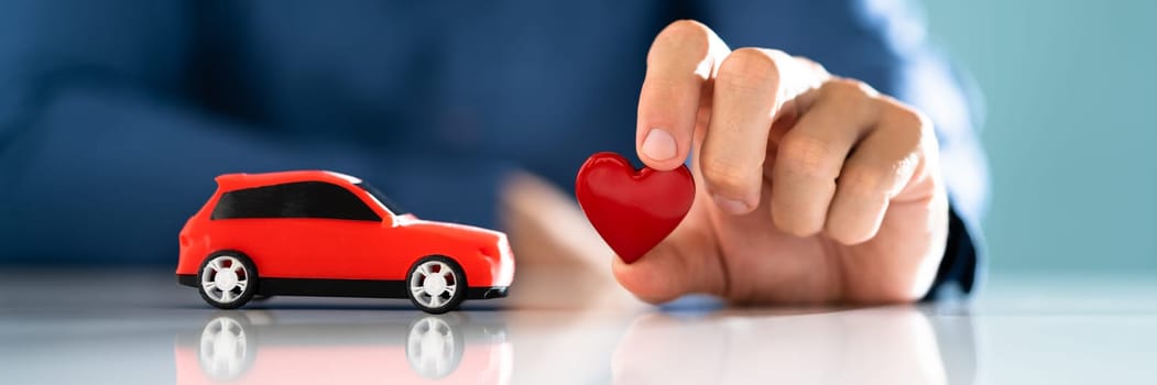 Car Auto Vehicle Love. Automobile Transportation And Safety