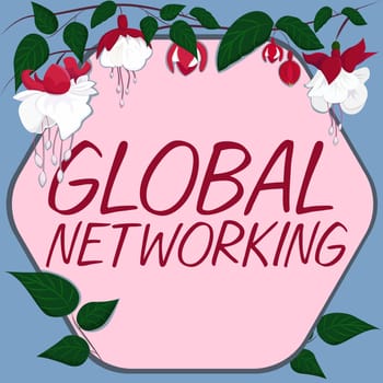 Writing displaying text Global NetworkingCommunication network which spans the entire Earth WAN, Conceptual photo Communication network which spans the entire Earth WAN