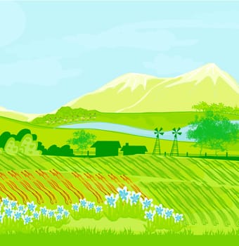 Eco farming - landscapes