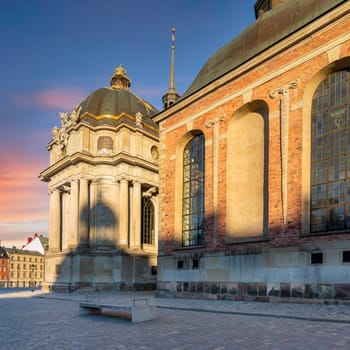 Karolinska chapel at Riddarholmen Church, located in the island of Riddarholmshamnen, old city, Stockholm, Sweden