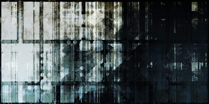 Technology Grunge Background Abstract as a Futuristic Concept