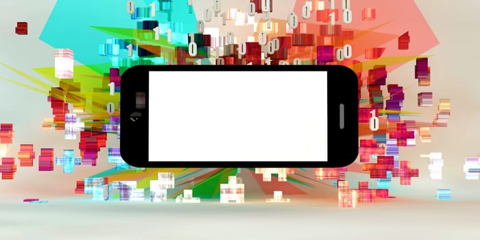 Smartphone Advertising Template Copy Space App