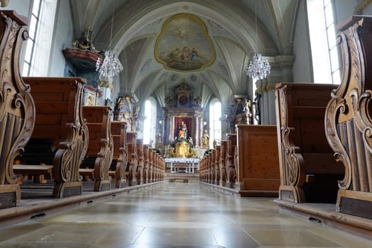 Katholische Pfarrkirche St. Stephanus Kirchdorf, Tirol, Österreich
