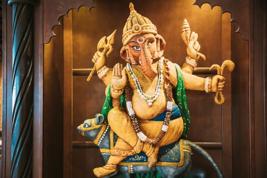 Statue Of Ganesha Also Known As Ganapati And Vinayaka, Is One Of Best-known Deities In Hindu Pantheon.