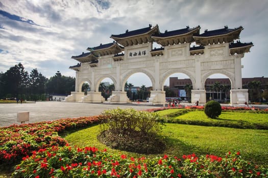 Arches at Liberty Square in Taipei, Taiwan for adv or others purpose use