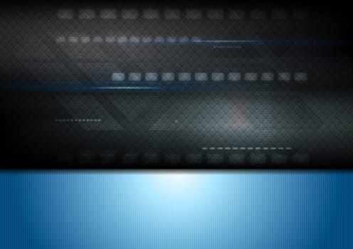Abstract tech bright vector background