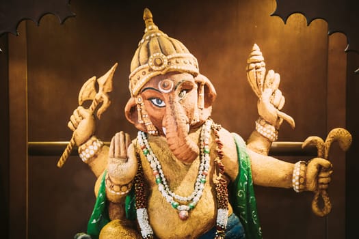 Statue Of Ganesha Also Known As Ganapati And Vinayaka, Is One Of Best-known Deities In Hindu Pantheon.