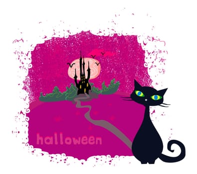halloween invitation poster