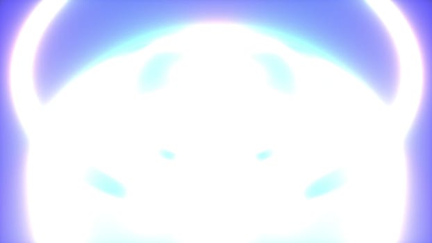 Glow lights. Computer generated 3d render
