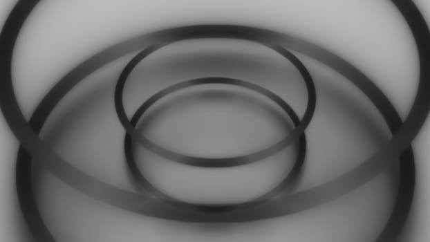 Grey lines. Computer generated 3d render
