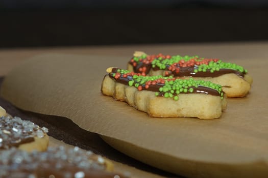 baking cookies during the Advent season. Cookies are decorated and eaten at Christmas.