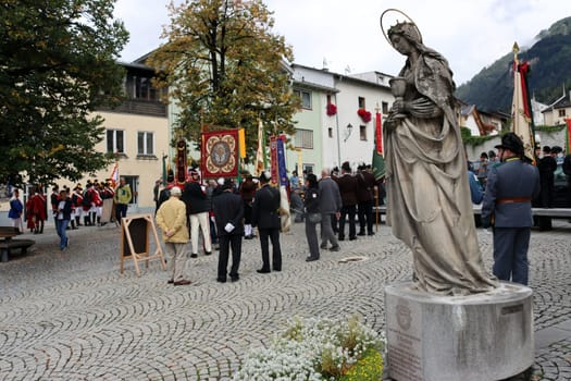 Festakt anlässlich des 100 jährigen Bestehens des Traditionsvereins Tiroler Kaiserjäger Schwaz, Tirol, Oesterreich, Schwaz