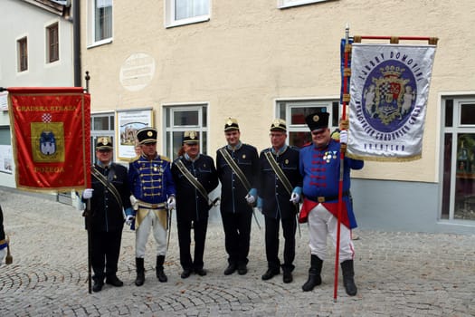Festakt anlässlich des 100 jährigen Bestehens des Traditionsvereins Tiroler Kaiserjäger Schwaz, Tirol, Oesterreich, Schwaz