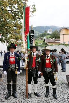 Festakt anlässlich des 100 jährigen Bestehens des Traditionsvereins Tiroler Kaiserjäger Schwaz, Tirol, Oesterreich, Schwaz