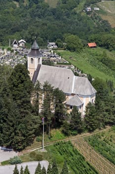 Parish Church of Saint George in Draganic, Croatia