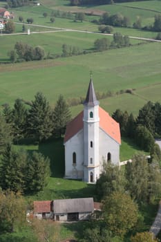 Church of the Assumption of the Virgin Mary in Glogovnica, Croatia