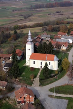 Parish church of St. George in Durdic, Croatia