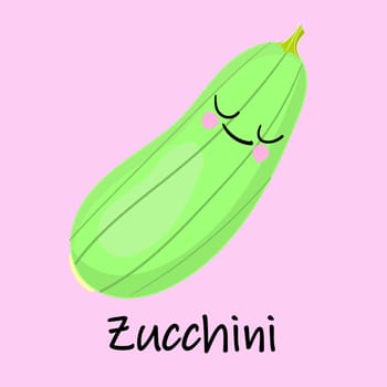 cute cartoon vegetables with smiles on faces and emotions. CARDS FOR CHILDREN S EDUCATION.Cute vegetable character. Vector illustration isolated.
