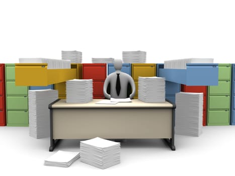 Office Moments - Endless Paperwork #1.