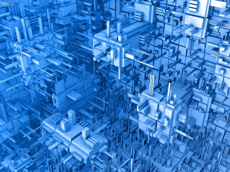 Abstract 3d background.