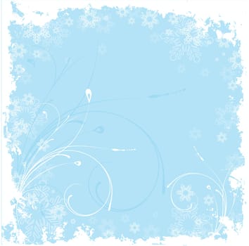 Decorative winter background