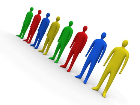 Multicolor People #2.