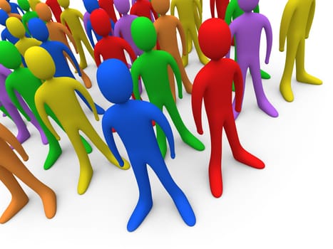 Toon Crowd #1.