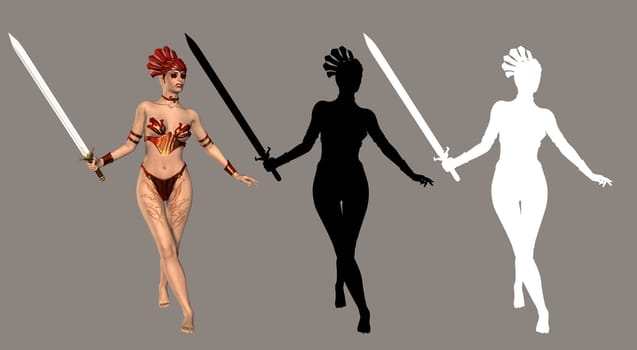 fantasy figure for your artistic creations