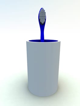 An image of a toothbrush for oral hygiene