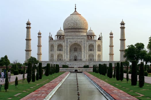 The Taj Mahal in Agra, India